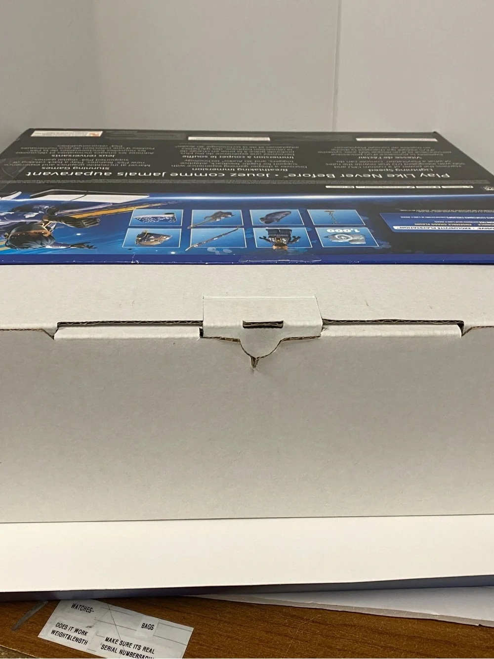 Sony PS5 Fortnite flowering chaos bundle Digital 825GB new in open box, WHITE